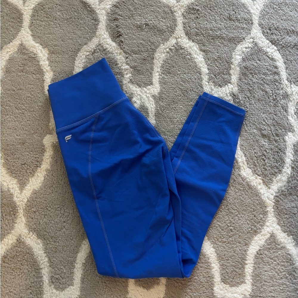 Fabletics PowerHold Blue Leggings
